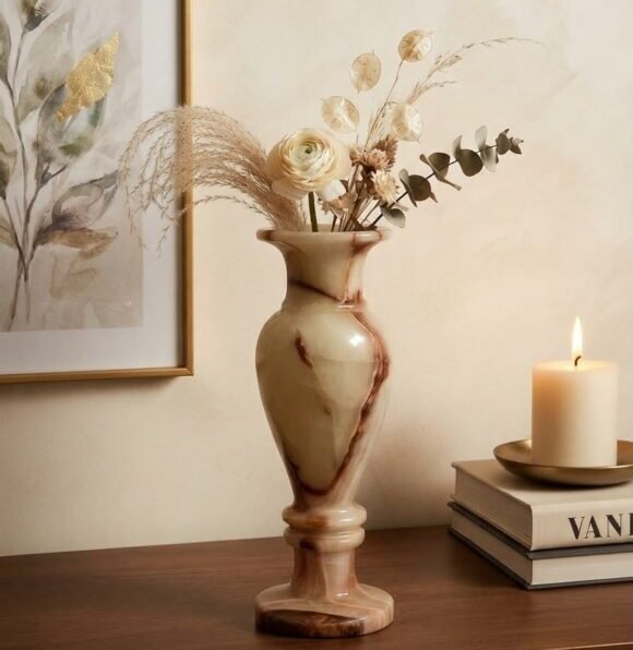 marble flower vase marble flower vase