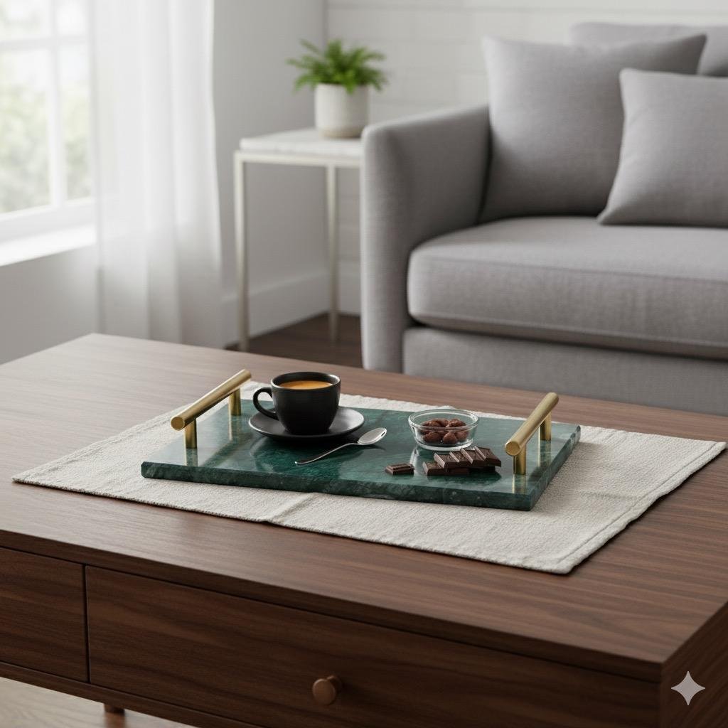 marble rectangle tray (2) marble rectangle tray (2)