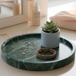 marble round tray (2)