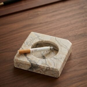 square shaped ash tray
