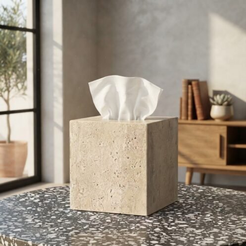 travertine tissue box travertine tissue box